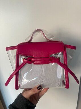 NEW In Packaging- Sheer Gear Stadium Approved Bag- Pink